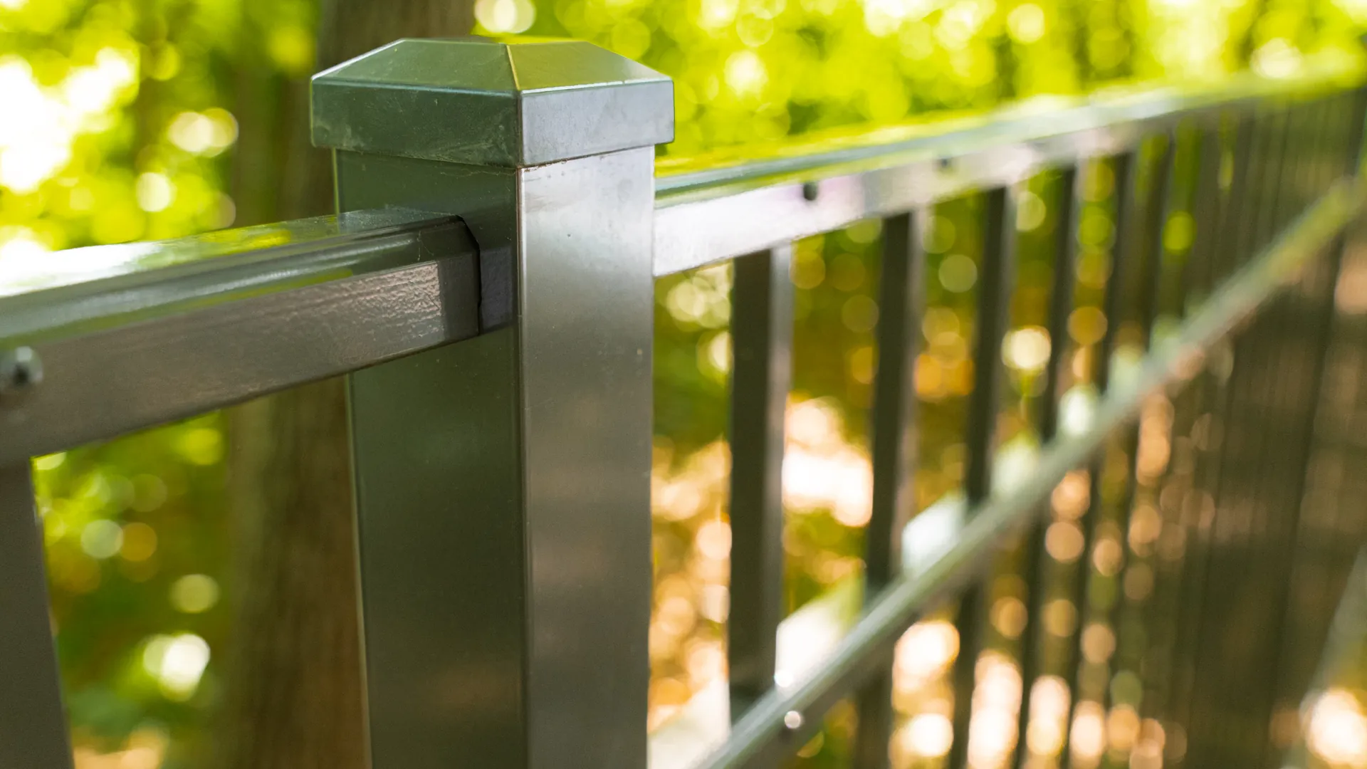 Aluminum Fence install in Warrenville