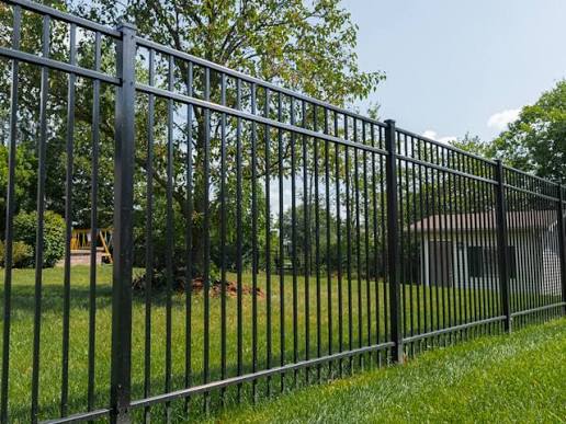 5' Black Aluminum — Homer Glen